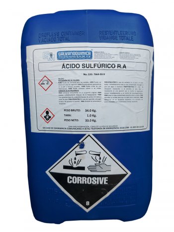 Ácido Sulfúrico R.A.