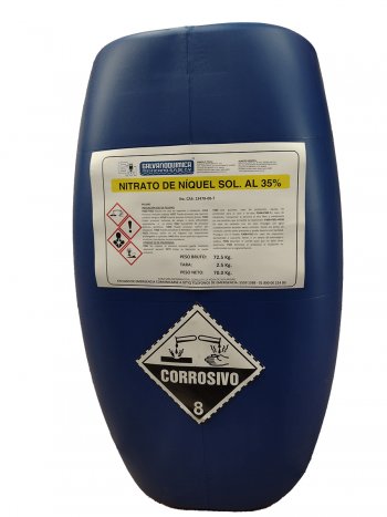 Nitrato de Níquel Solución