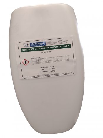 Nonil Fenol Etoxilado con 10 Moles