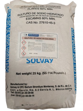 Sulfuro de Sodio en Escamas